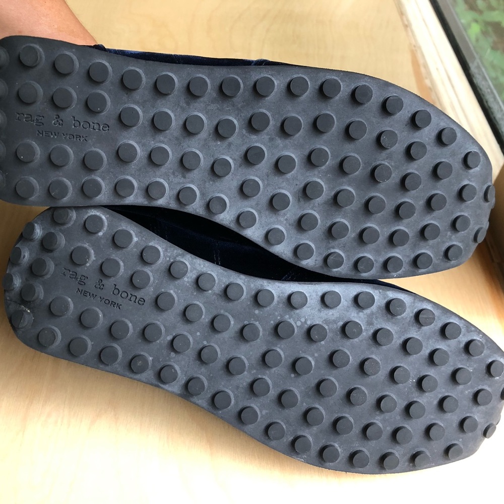 Rag & Bone Plush velvet sneakers, EUC sz 38.5 - Picture 6 of 8
